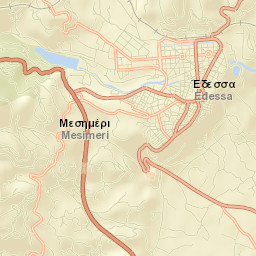 Édessa Street Map