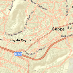 Gebze Street Map