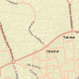 Adapazarı Street Map