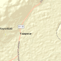 Gölyaka İlçesi Street Map