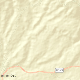 Hamamözü İlçesi Street Map