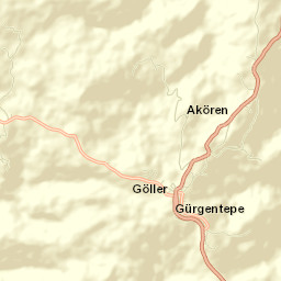 Gürgentepe Street Map