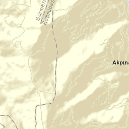 Köprübaşı Street Map