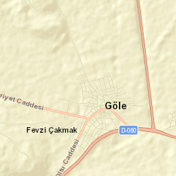 Göle Street Map