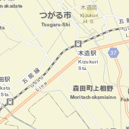 Tsugaru Street Map
