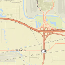 475-537 N Wright Brothers Dr, Salt Lake City Street Map