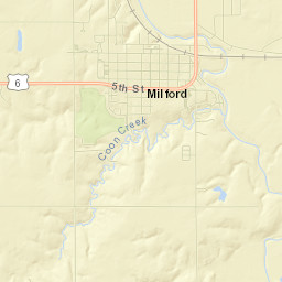 Milford Street Map