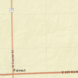 Forrest Street Map