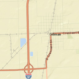 Gilman Street Map