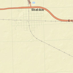 Sheldon Street Map