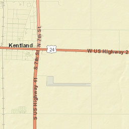 Kentland Street Map