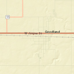 Goodland Street Map