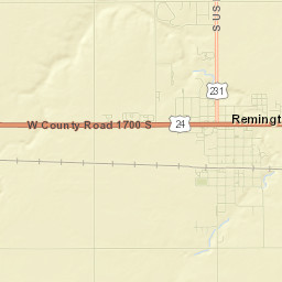 Remington Street Map