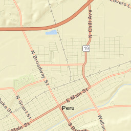 2 South Broadway, Peru, IN 46970, USA Street Map