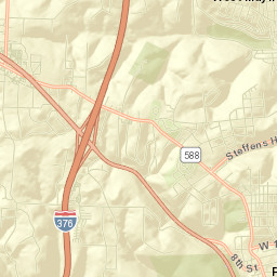 West Mayfield Street Map