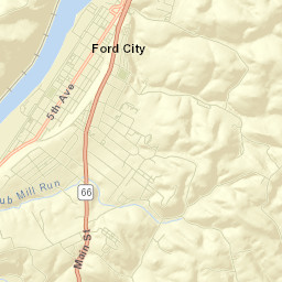 Lenape Heights Street Map