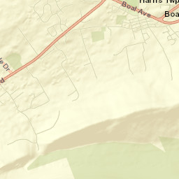 Boalsburg Street Map