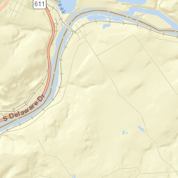 5108 North Delaware Drive, Easton, PA Street Map
