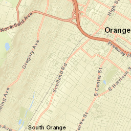 Orange Street Map