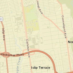 North Great River Street Map