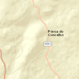 Póvoa do Concelho Street Map
