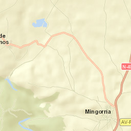 Mingorría Street Map