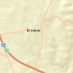 El Vellón Street Map