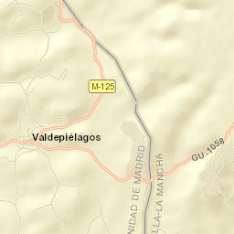 Valdepiélagos Street Map