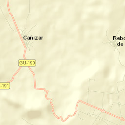 Cañizar Street Map