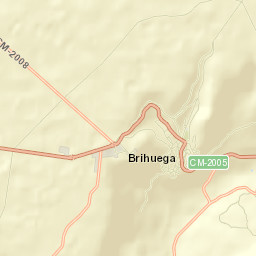 Brihuega Street Map