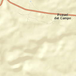 Pozuel del Campo Street Map