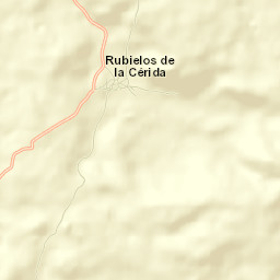 Rubielos de la Cérida Street Map