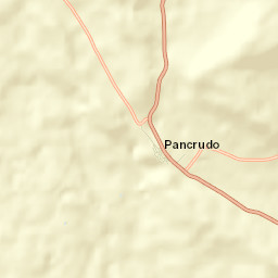 Pancrudo Street Map