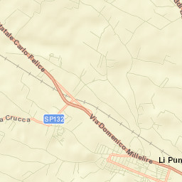 Li Punti-San Giovanni Street Map