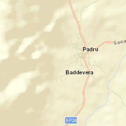 Padru Street Map