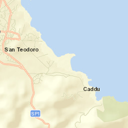 San Teodoro Street Map