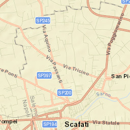 Scafati Street Map