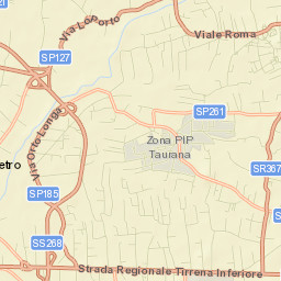 San Lorenzo Street Map