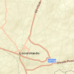 Locorotondo Street Map