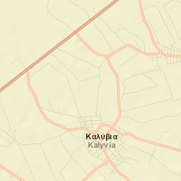 Kalývia Street Map