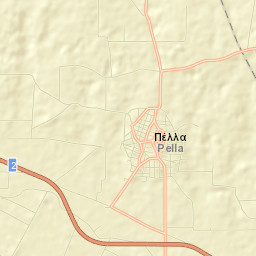 Pélla Street Map