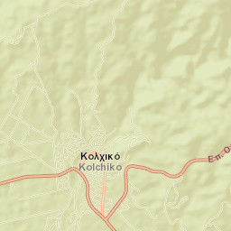 Kolchikón Street Map