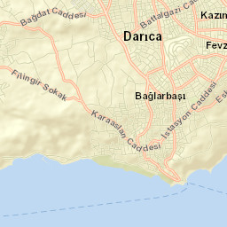 Darıca Street Map