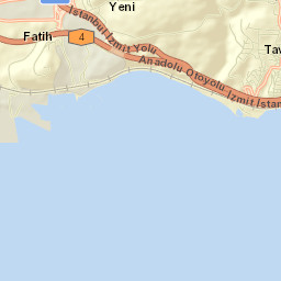 Dilovası Street Map