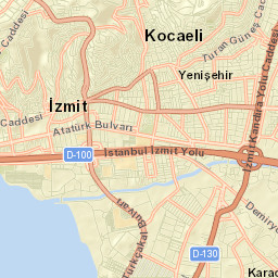 İzmit Street Map
