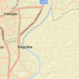 Erenler Street Map
