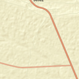 Susuz Street Map