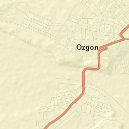 Uzgen Street Map