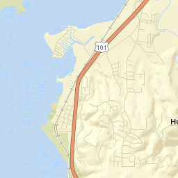 Humboldt Hill Street Map