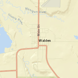 Walden Street Map